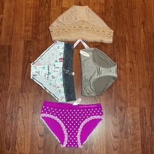 Bundle of 4 Victoria's Secret Panties